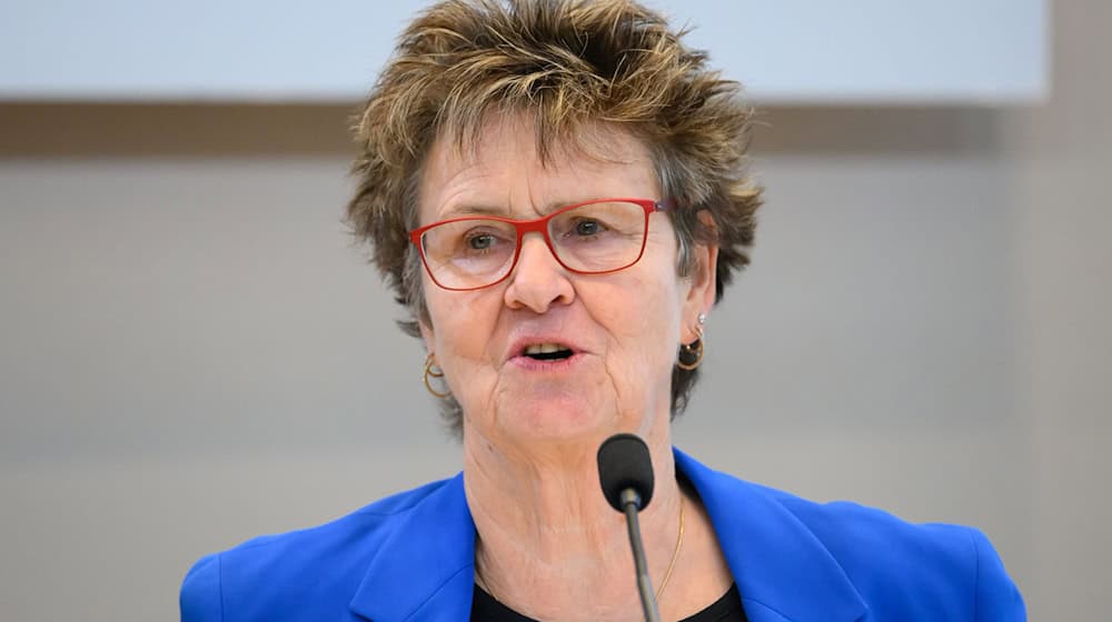 Excludes BSW votes for the AfD candidate: Parliamentary group leader Sabine Zimmermann. (Archive photo) / Photo: Robert Michael/dpa