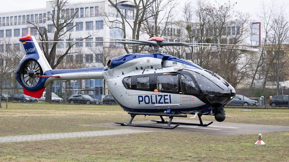 Sachsen bekommt drei neue Polizeihubschrauber  / Foto: Sebastian Kahnert/dpa