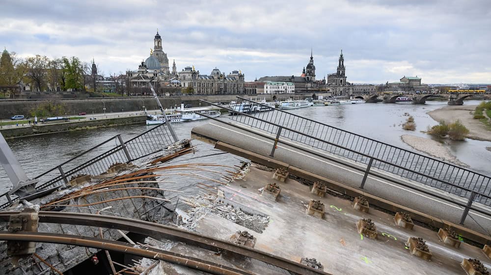 Eksperta: Podobne twary kaž Drježdźanski Carolabrücke intensiwnje na zwěsćeny problem pruwować (archiwny wobraz) / Foto: Robert Michael/dpa