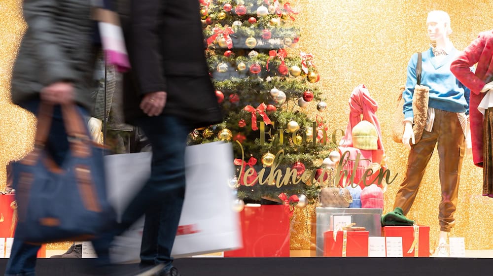 Der Handelsverband in Sachsen zieht eine gemischte Bilanz zum diesjährigen Weihnachtsgeschäft. / Foto: Sebastian Kahnert/dpa-Zentralbild/dpa