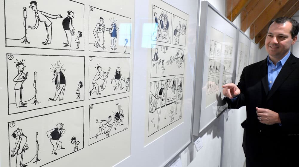 Los dibujos de Erich Ohser son intemporalmente divertidos / Foto: picture alliance / dpa