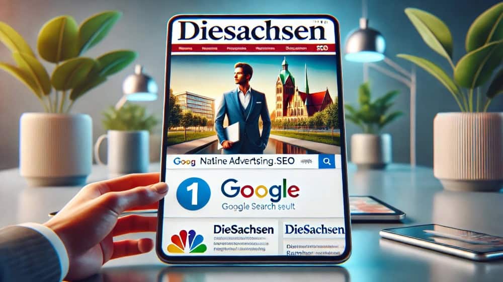 Native Ads auf DieSachsen.de (Bild: generiert mit ChatGPT)