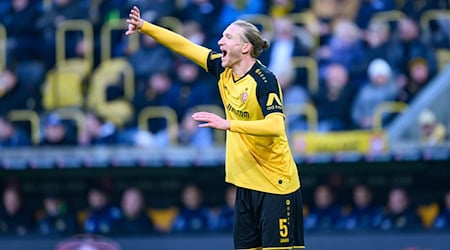 El máximo goleador del Dresden, Vinko Sapina, marcó su primer gol con el Dynamo en Sandhausen / Foto: Robert Michael/dpa