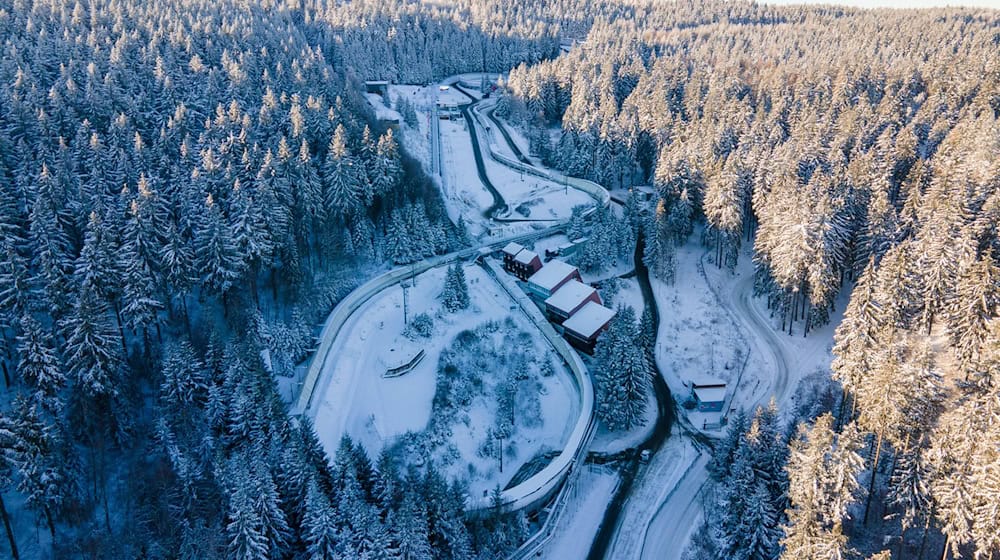 Freistaat fördert internationale Wettkämpfe im Altenberger Eiskanal (Archivbild) / Foto: Sebastian Kahnert/dpa