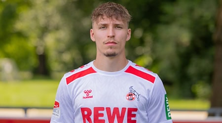 From Cologne to Aue: striker Maximilian Schmid / Photo: Marius Becker/dpa