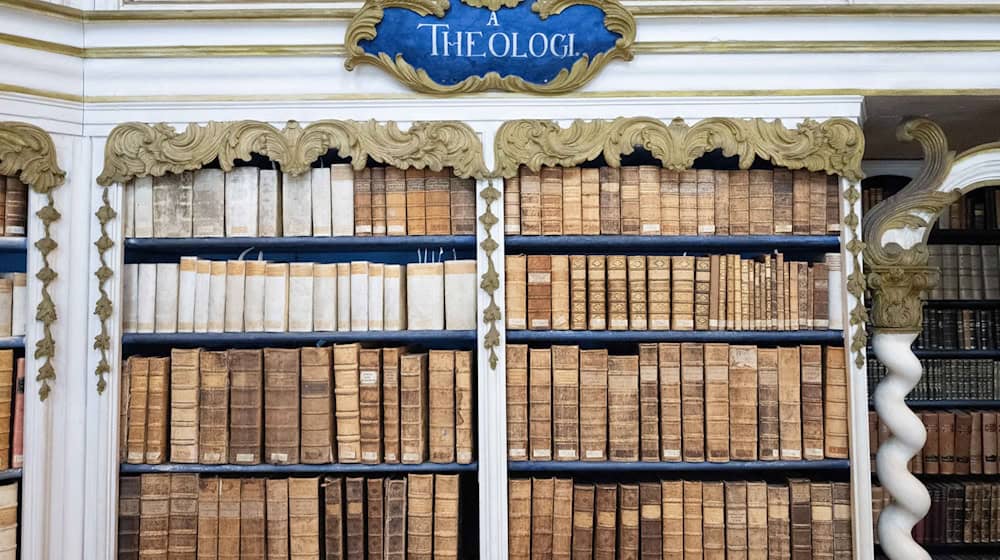 La Biblioteca Estatal muestra una exposición sobre la Biblioteca del Monasterio de San Marienthal (foto de archivo). / Foto: Sebastian Kahnert/dpa