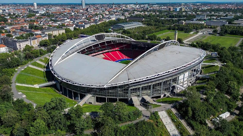 ¿Sede de la Eurocopa 2029? El Red Bull Arena de Leipzig / Foto: Jan Woitas/dpa