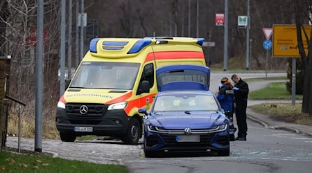 Der Tatort im südlichen Brandenburg: Hier starb ein Polizist im Einsatz. / Foto: Robert Michael/dpa