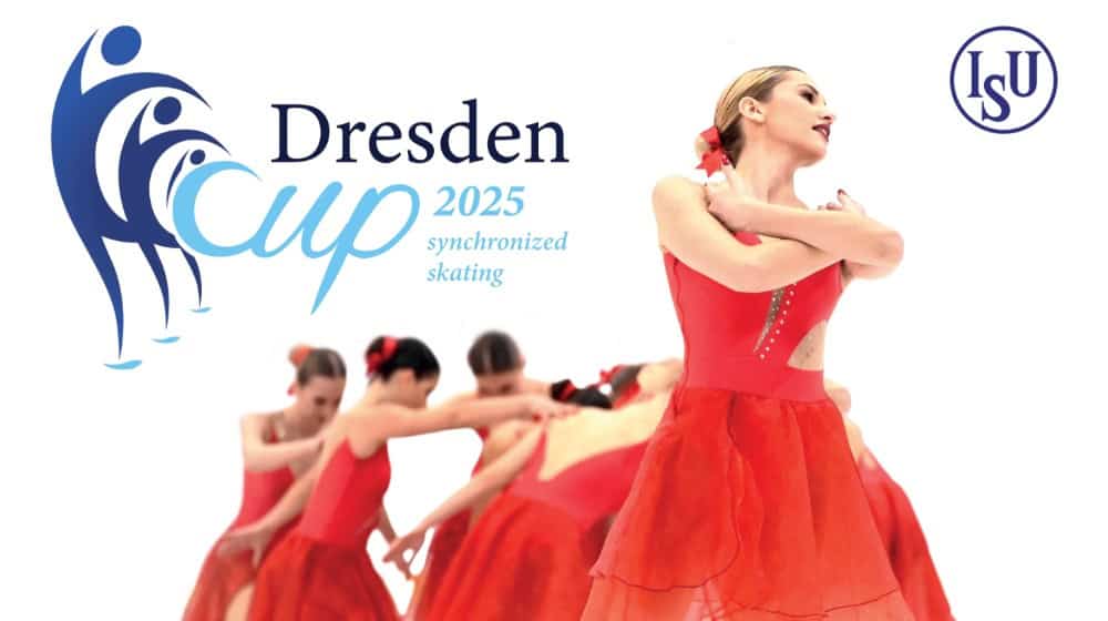 Plakat des Dresden Cup 2025 / Bild: Deutsche Eislauf-Union e.V.