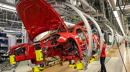 The Saxon automotive industry invested almost 800 million euros in 2023 (archive photo). / Photo: Jan Woitas/dpa-Zentralbild/dpa