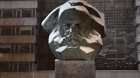 Karl Marx Monument in Chemnitz