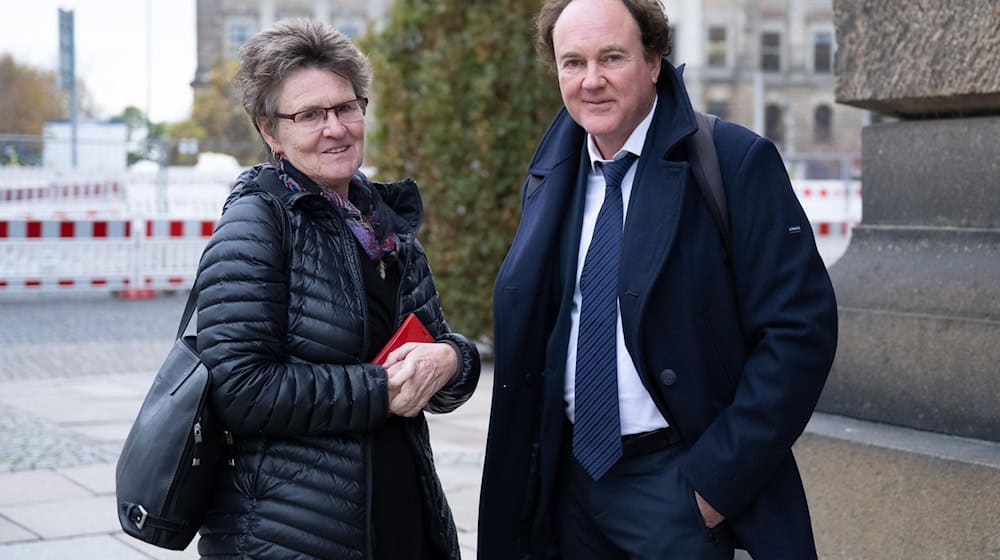 Marcel Machill is to be first on the Saxon BSW state list for the Bundestag elections. Sabine Zimmermann will continue to lead the BSW parliamentary group in the Saxon state parliament. (Archive photo). / Photo: Sebastian Kahnert/dpa
