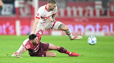 Goal scorer Benjamin Sesko (below) will miss Leipzig in Bochum. / Photo: Bernd Weißbrod/dpa