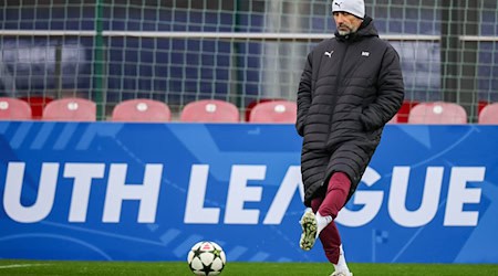 Marco Rose is now waiting for Jürgen Klopp's inaugural visit to Leipzig / Photo: Jan Woitas/dpa