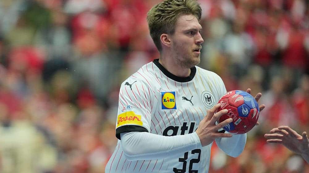 Franz Semper será baja para el resto del Campeonato del Mundo de Balonmano y también para su club, el SC DHfK Leipzig / Foto: Sören Stache/dpa