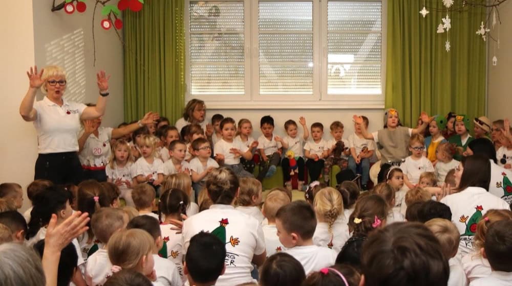 Die Kinder in der Riesaer KitaVilla auf dem Kirschberg. Foto: Stadt Riesa, Uwe Päsler