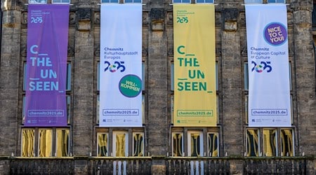 The motto of the European Capital of Culture Chemnitz is "C the Unseen". / Photo: Hendrik Schmidt/dpa