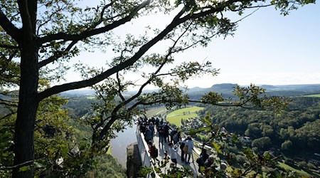 Saxon Switzerland is a tourist magnet in eastern Germany. (Archive image) / Photo: Sebastian Kahnert/dpa