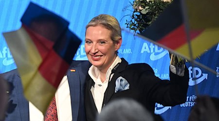 Na wuchodźe dóstanje AfD při wólbach zwjazkoweho sejma nimale dwójce telko hłosow kaž unija.  / Foto: Julian Stratenschulte/dpa