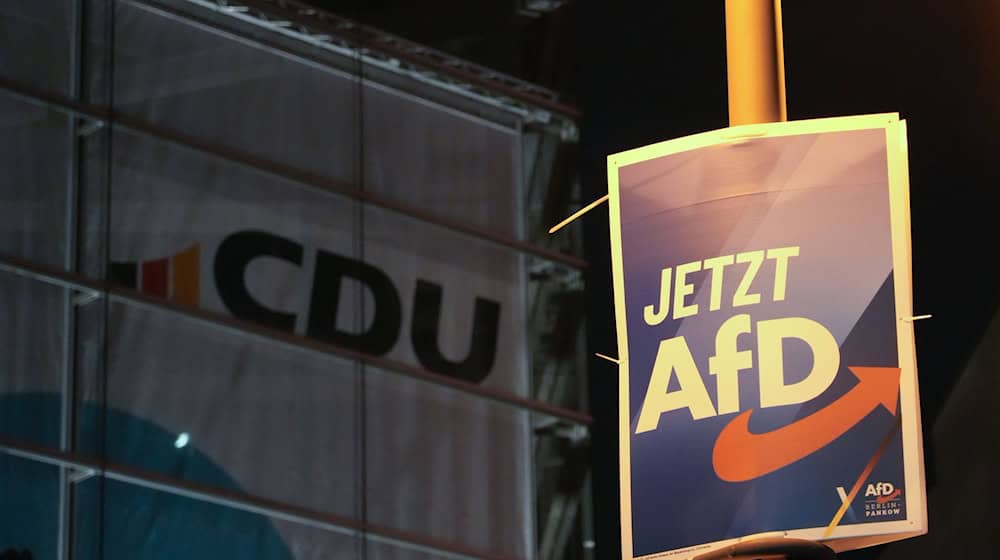 La AfD ha superado a la CDU en Dresde en las elecciones al Bundestag (imagen simbólica). / Foto: Manuel Genolet/dpa