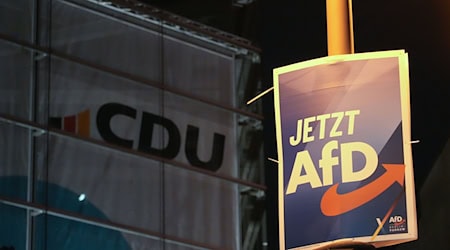 The AfD has overtaken the CDU in Dresden in the Bundestag elections (symbolic image). / Photo: Manuel Genolet/dpa