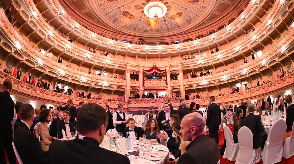 Dresden Semperoper Ball celebrates its anniversary / Photo: Robert Michael/dpa