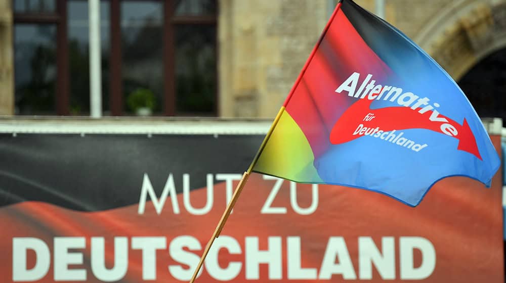 Die AfD wurde bei der Bundestagswahl in Ostdeutschland stärkste Partei. (Archivbild) / Foto: Hendrik Schmidt/dpa