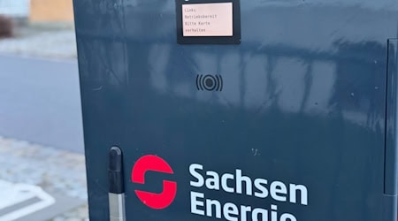 Eine Ladesäule von Sachsen-Energie. Foto: Ulf Mallek