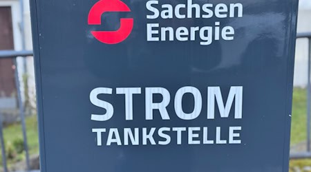 Ein Ladepunkt von Sachsen-Energie. Foto: Ulf Mallek