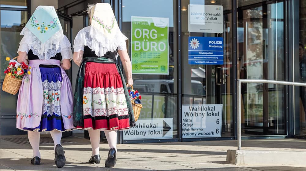 Lěwica a FDP w Sakskej poskićujetej krótkoformu swojich wólbnych programow tež w serbskej rěči (archiwny wobraz). / Foto: Frank Hammerschmidt/dpa