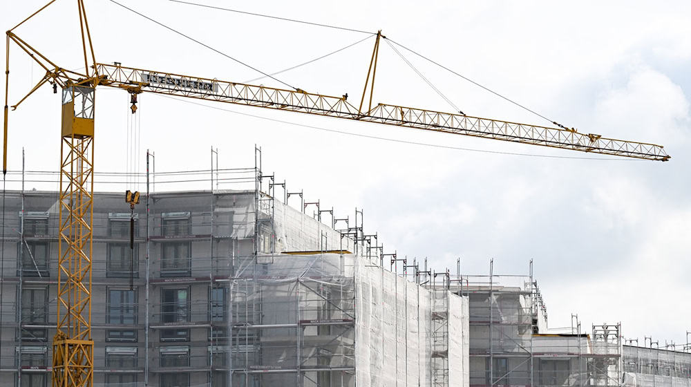 La construcción se recupera en el este de Alemania. (Imagen de archivo) / Foto: Bernd Weißbrod/dpa