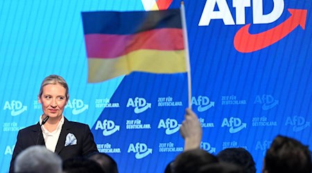 AfD móžeše swój wuslědk při wólbach zwjazkoweho sejma jasnje polěpšić. (Archivbild) / Foto: Julian Stratenschulte/dpa