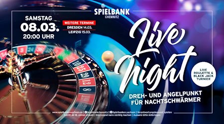 Live Night in der Spielbank Chemnitz