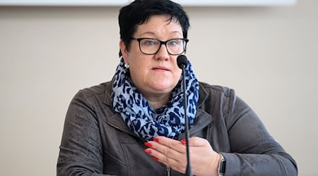 Saxony's SPD leader Kathrin Michel sees the election result as a signal for the renewal of her party / Photo: Robert Michael/dpa