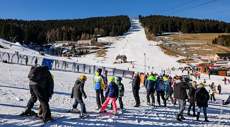 Las pistas de esquí están abiertas en el Fichtelberg / Foto: Jan Woitas/dpa