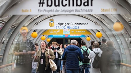 Die Leipziger Buchmesse öffnet in diesem Jahr Ende März.(Archivbild) / Foto: Jan Woitas/dpa