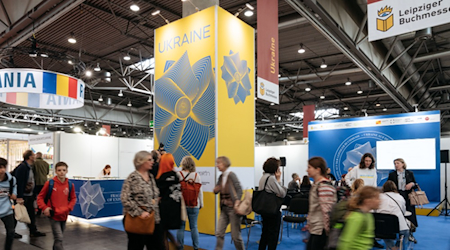 Ukraine präsentiert sich mit lebendiger Literaturszene auf der Leipziger Buchmesse 2025. Autoren und Werke trotz Krieg im Fokus / Stadt Leipzig