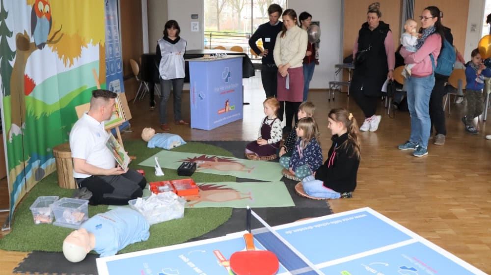 Workshop für Kinder zum Tag des Gesundheitsamtes im Jahr 2024. Bildquelle: Anja Schmiedgen-Pietsch