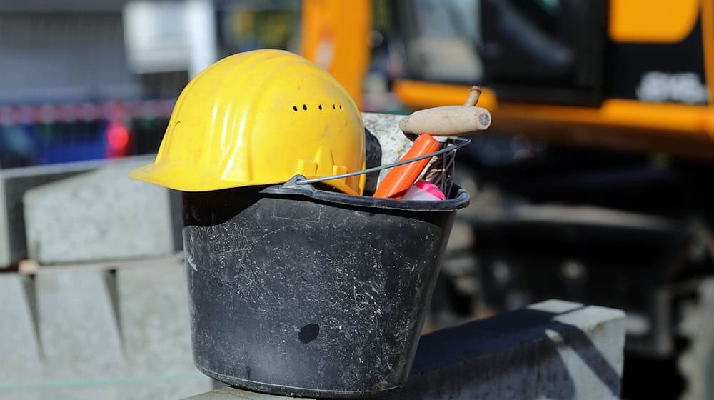 Arbeiter von Bauteil im Landkreis Leipzig erschlagen. (Symbolbild) / Foto: Jens Wolf/dpa