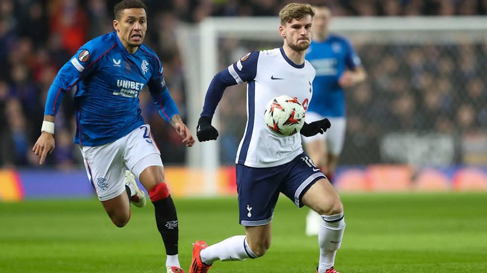 Probably no future in London: striker Timo Werner (r.). / Photo: Scott Heppell/AP/dpa