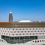 Das Stadtforum ist das neue Verwaltungsgebäude der Stadt Dresden. / Foto: Robert Michael/dpa