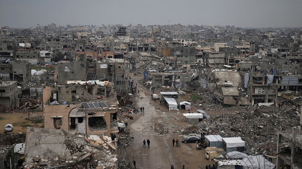 Knapp 100 Tonnen Hilfsgüter aus Sachsen werden in den Gazastreifen geliefert. (Archivbild) / Foto: Jehad Alshrafi/AP/dpa