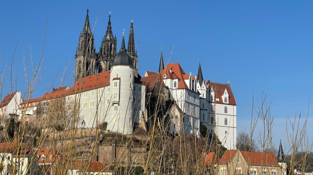 Der Burgberg von Meißen - die Finanzlage des Kreises ist kritisch. Foto: Mallek