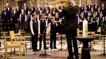 Dresdner Knabenchor beim Benefizkonzert in der Kreuzkirche