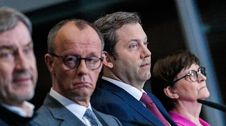 The conservative Heimatunion in the Saxon CDU is critical of the exploratory paper with the SPD at federal level (archive photo). / Photo: Carsten Koall/dpa