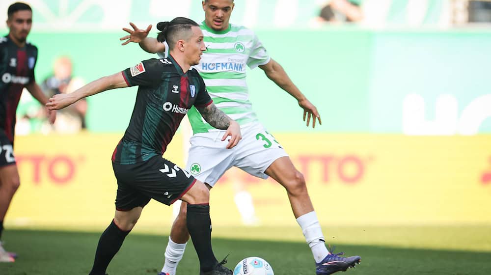 Baris Atik scored the equalizer for FCM / Photo: Daniel Karmann/dpa