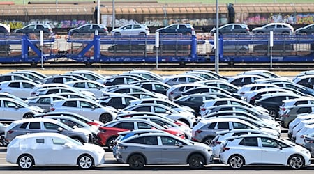 In Zwickau will VW künftig nur noch zwei Audi-Modelle fertigen (Archivbild). / Foto: Hendrik Schmidt/dpa