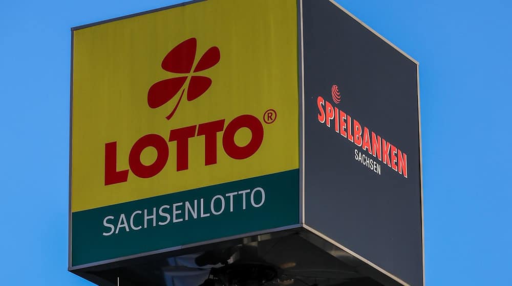 Außergewöhnlich: 2024 hat Sachsenlotto zwölf Millionengewinne ausgezahlt (Archivbild) / Foto: Jan Woitas/dpa