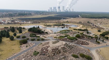 The Lusatian boulder park Nochten opens on Saturday (March 15) after the winter break / Photo: Sebastian Kahnert/dpa