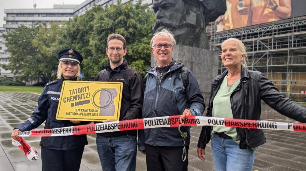 Die Jury zu Tatort? Chemnitz! Dein Krimi für die Kulturhauptstadt 2025 / Bild: Paperento Verlag